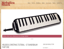 Tablet Screenshot of melodicashack.com